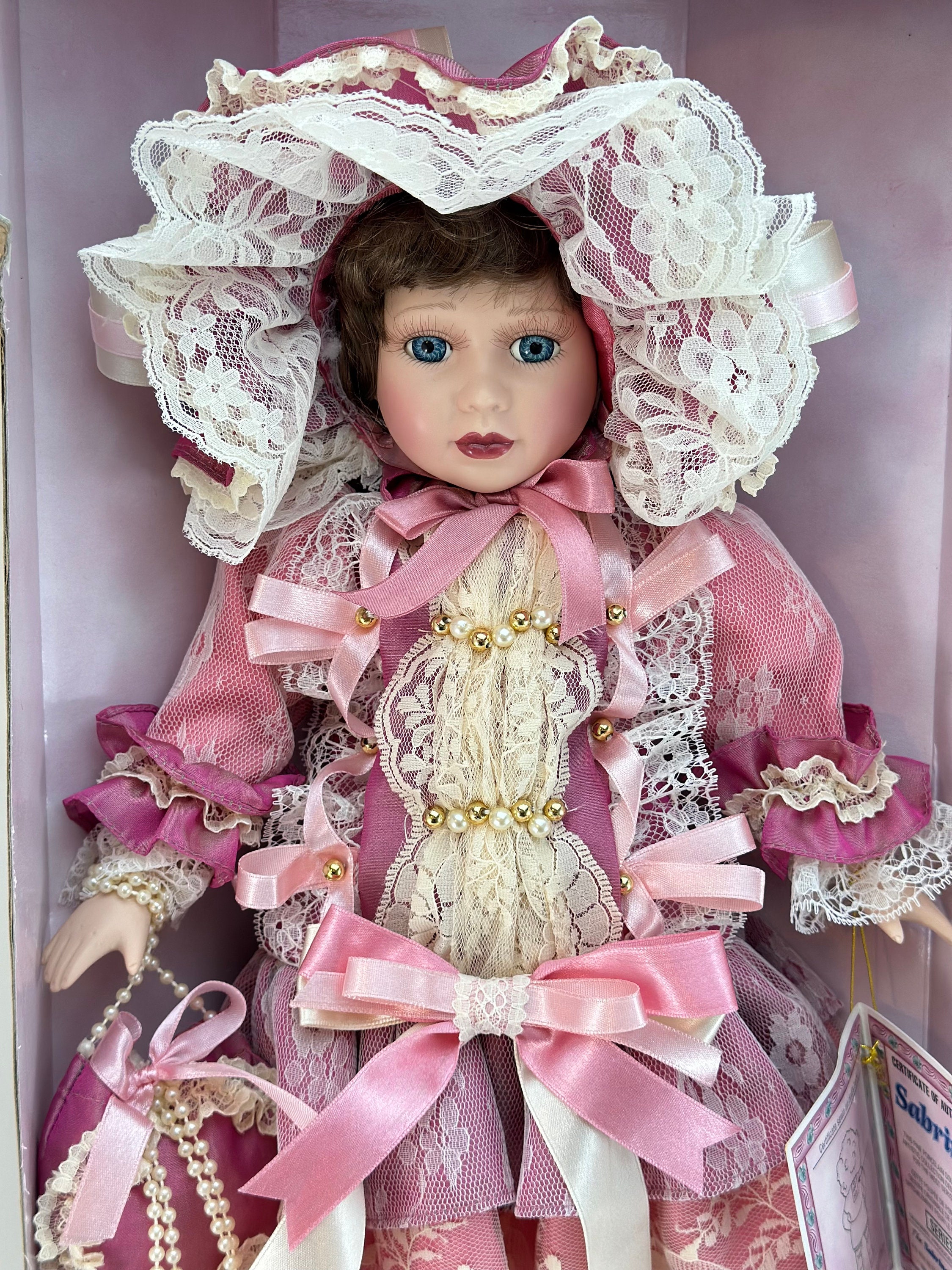 Porcelain Dolls Sabrina Vintage Valentine Day Gifts for Her