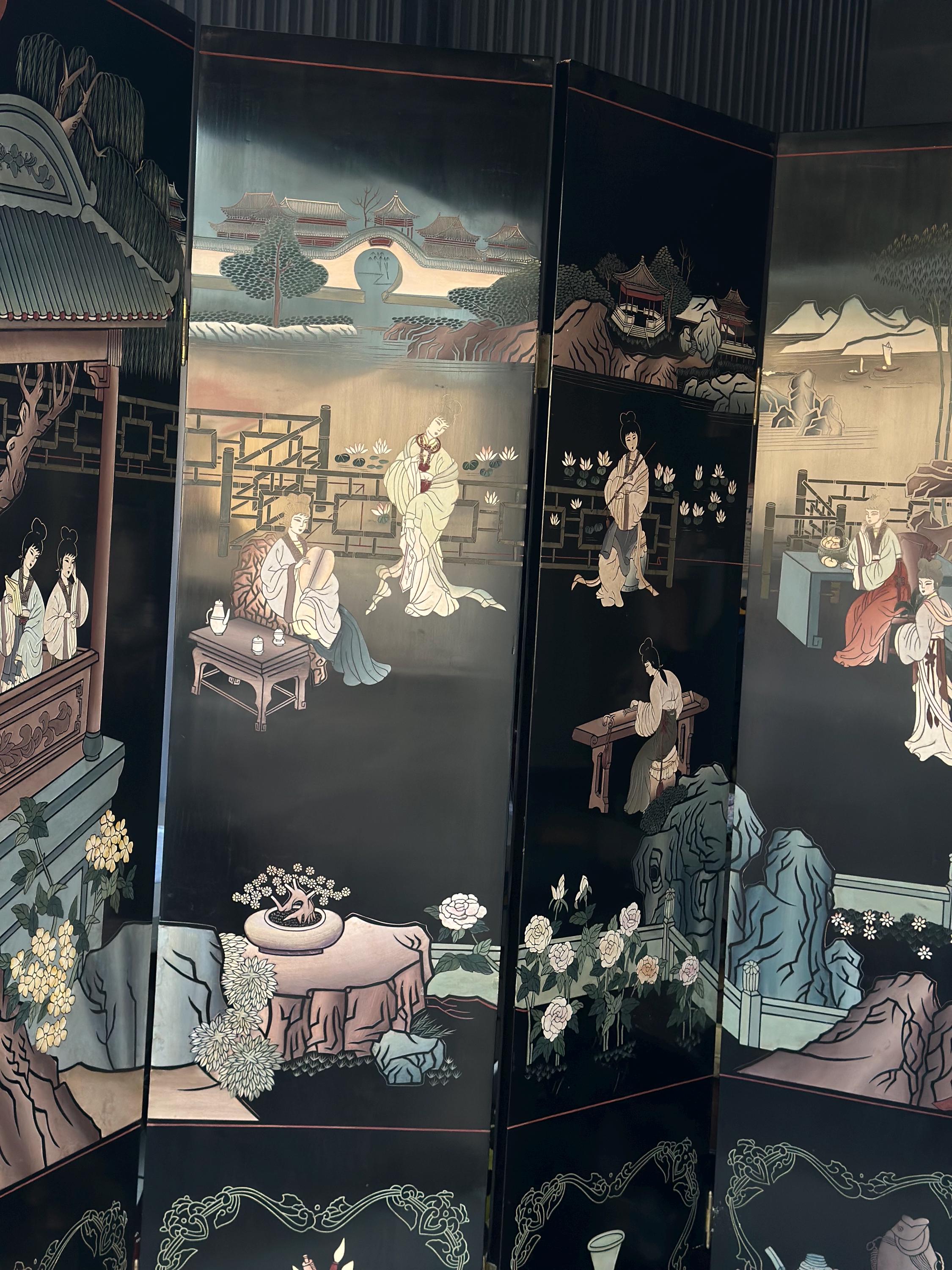 老舗DECORATIVE CRAFTS アートデコ ゴールド屏風 パーテーション Amazon.com: HongFengtang Japanese Decorative Folding Screens