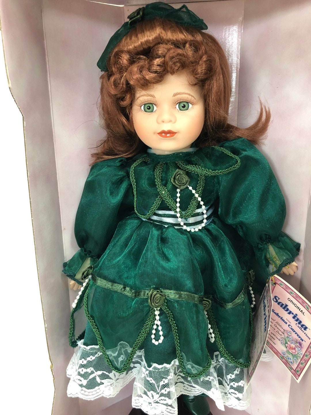 sabrina green dress Sabrina