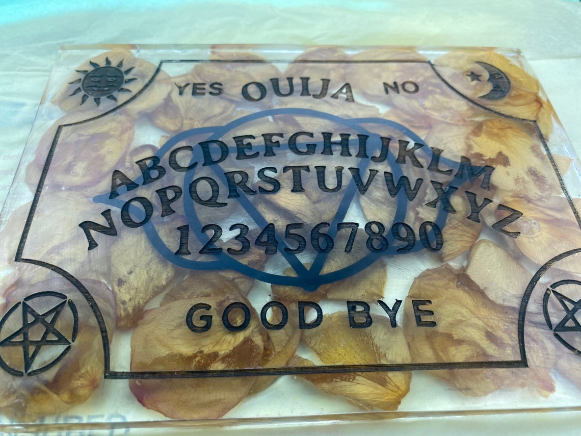 Custom Spirit Board with matching Planchette | Etsy