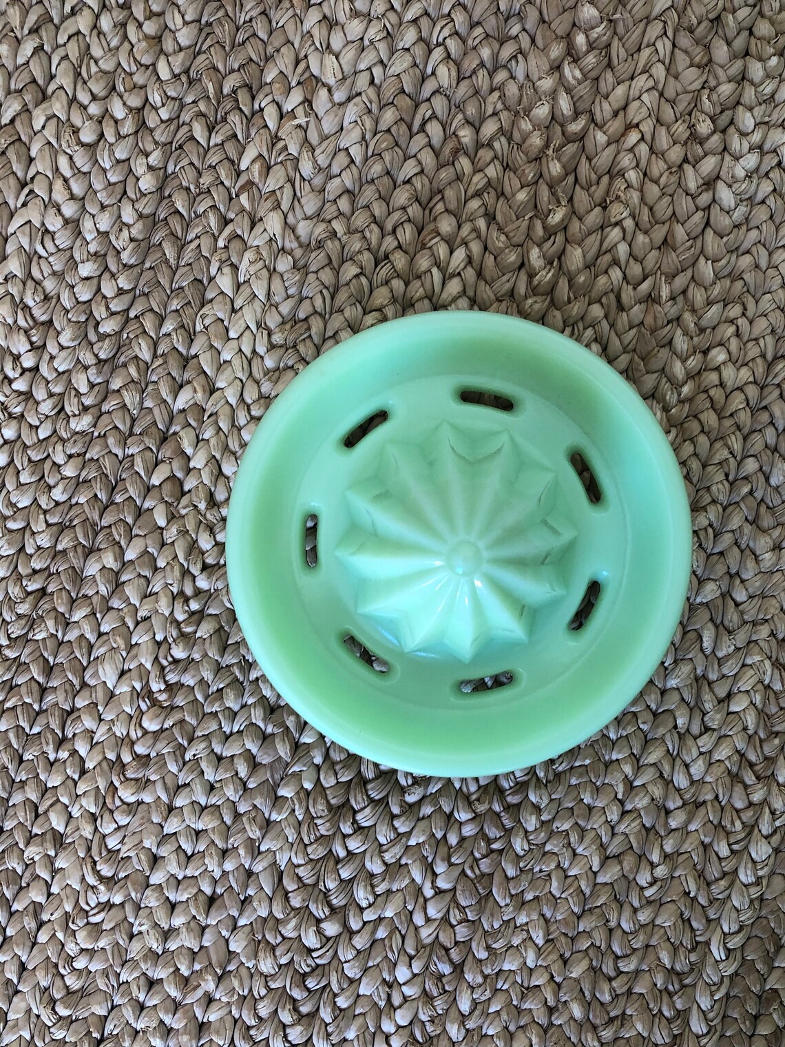 Jadeite Juice Reamer Top Only Original Vintage Jadeite Etsy