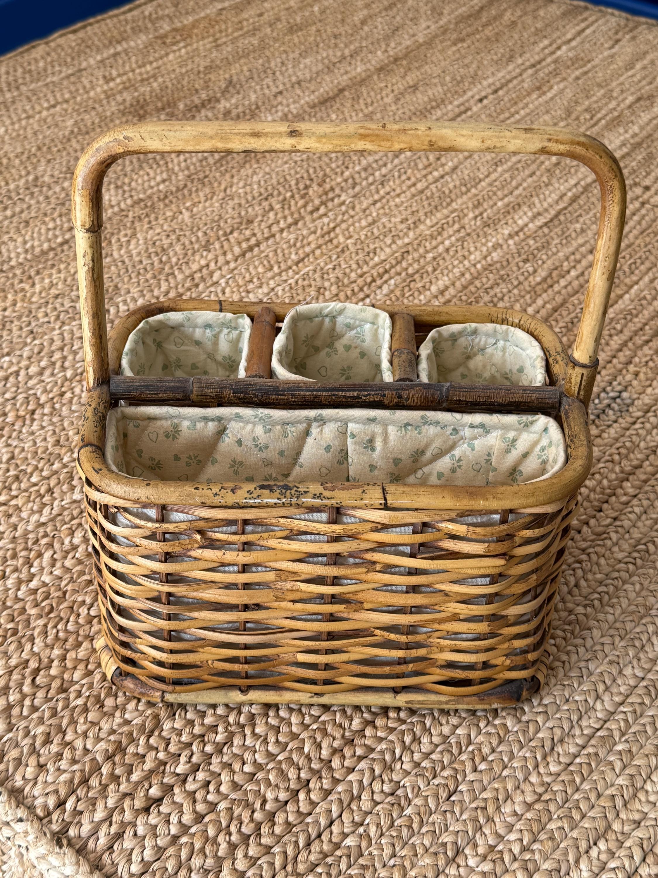 ピクニックバスケット＆バッグ - ビンテージ - Etsy 日本