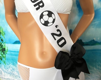 Senior Sash, Soccer Sash, Cheer Sash, Senior Cheer Sash Senior Soccer Sash, Volleyball Sash, Basketball Sash
