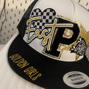 Football mom hat, Trucker hat, Cheer hat, custom trucker hat