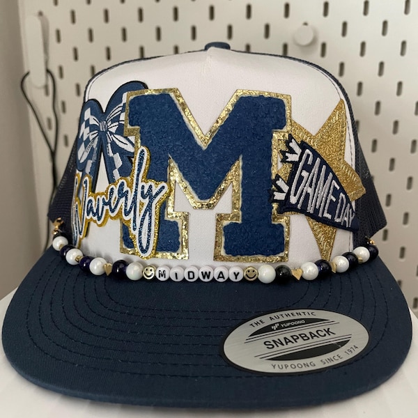 Gorra de mamá de fútbol, gorra de camionero, gorra de animadora, gorra de camionero personalizada