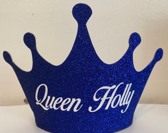 Birthday crown, Custom birthday crown, Personalized birthday crown, 21st birthday crown, Dirty thirty birthday crown,