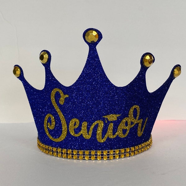 Graduation crown, Custom Graduation crown, Personalized Graduation crown, 21st birthday crown, Dirty thirty birthday crown,