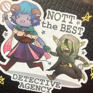 Stickers - Nott the Best Detective Agency