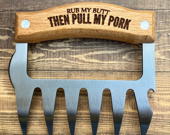 Funny, Custom, Personalized Meat Claw Shredders, Set of 2, Father’s Day Gift, Dad’s Birthday