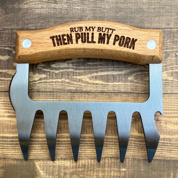 Funny, Custom, Personalized Meat Claw Shredders, Set of 2, Father’s Day Gift, Dad’s Birthday