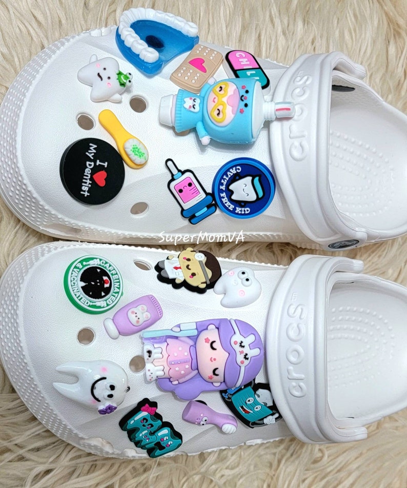 Dental Crocs Charm Dental Jibbitz Charm Shoe Charm Dentist Etsy