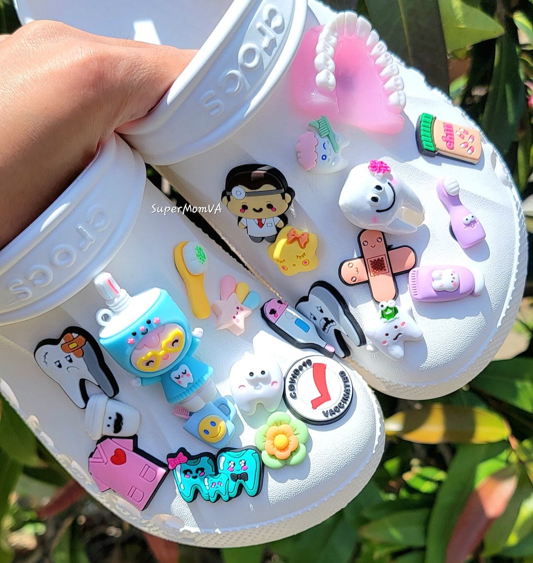 Dental Crocs Charm Dental Jibbitz Charm Shoe Charm Dentist Etsy UK
