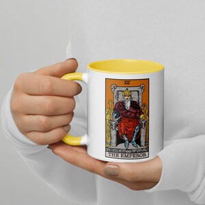 Tarot Emperor Ceramic Mug