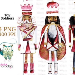 African American Toy Soldiers, Black Christmas Clipart, Free Commercial use, African Figurines, African clipart, Kente Cloth image 6