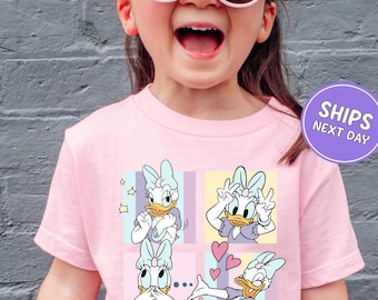 Daisy Disney Shirt Kids Disney Toddler Daisy Duck Shirt Pastel Disney Shirt Disneyland Shirt Disney Girl Trip Shirt Disney Vacation Shirt