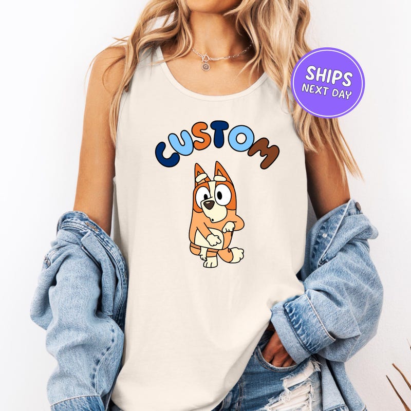 RAHIGO - Dog Tooth Four Piece Tank Top Set - Baby Blue