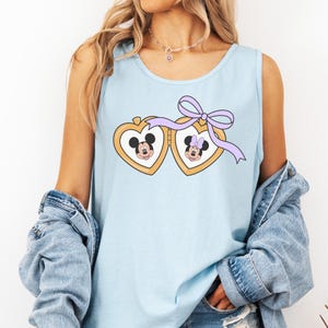Minnie Disney Tank Top Mickey Mouse Disney Coquette Minnie Bowtie Family Tank Top Disney Vintage Disney Minnie Tank Top Disney Holiday