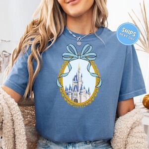 Cinderella Castle Shirt | Comfort Colors Disney World Tee | Magical Kingdom Castle Graphic Tee | Disney Trip & Family Vacation Gift