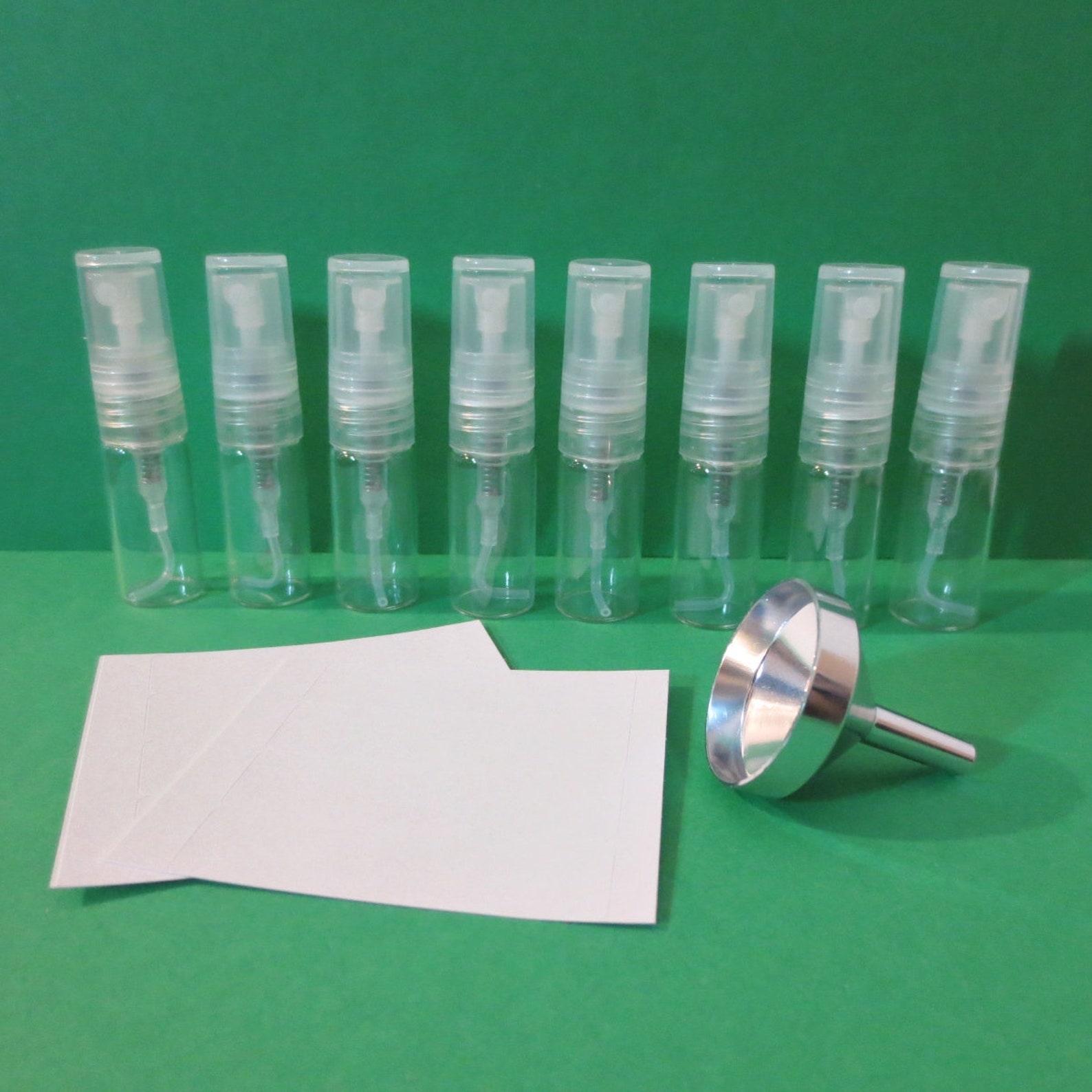 8 New Empty 2.5ml Glass Spray Perfume Decant Bottles with Etsy