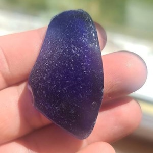 Blue sea glass,rare sea glass,collectors items,genuine scottish beach finds,blue bottle parts.sea worn bottle.blue sea glass.