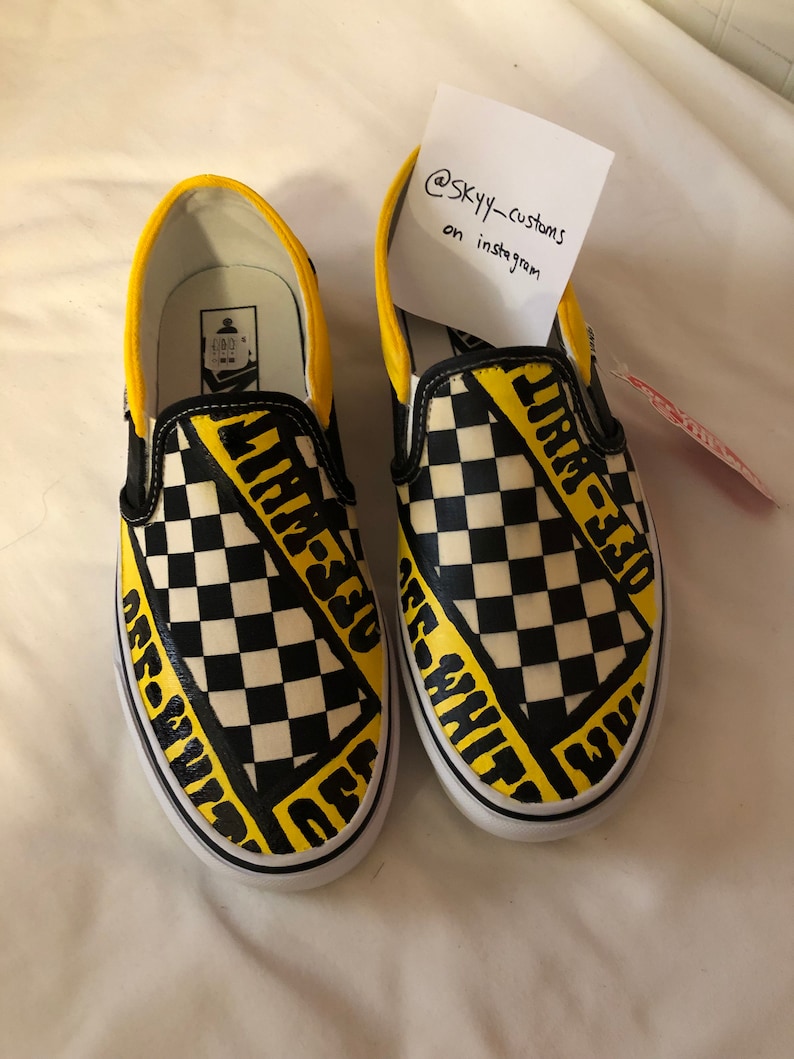vans x off white slip on