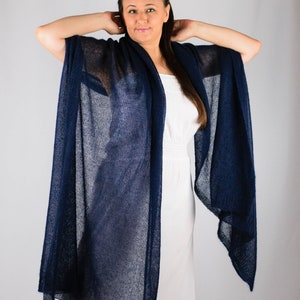 Blue wedding stole  / Wedding Cape/ Mohair Wrap/ Winter Wedding Wrap/ Bridal Stole/Large Beige Scarf/ Evening Wrap/Shoulders Wrap