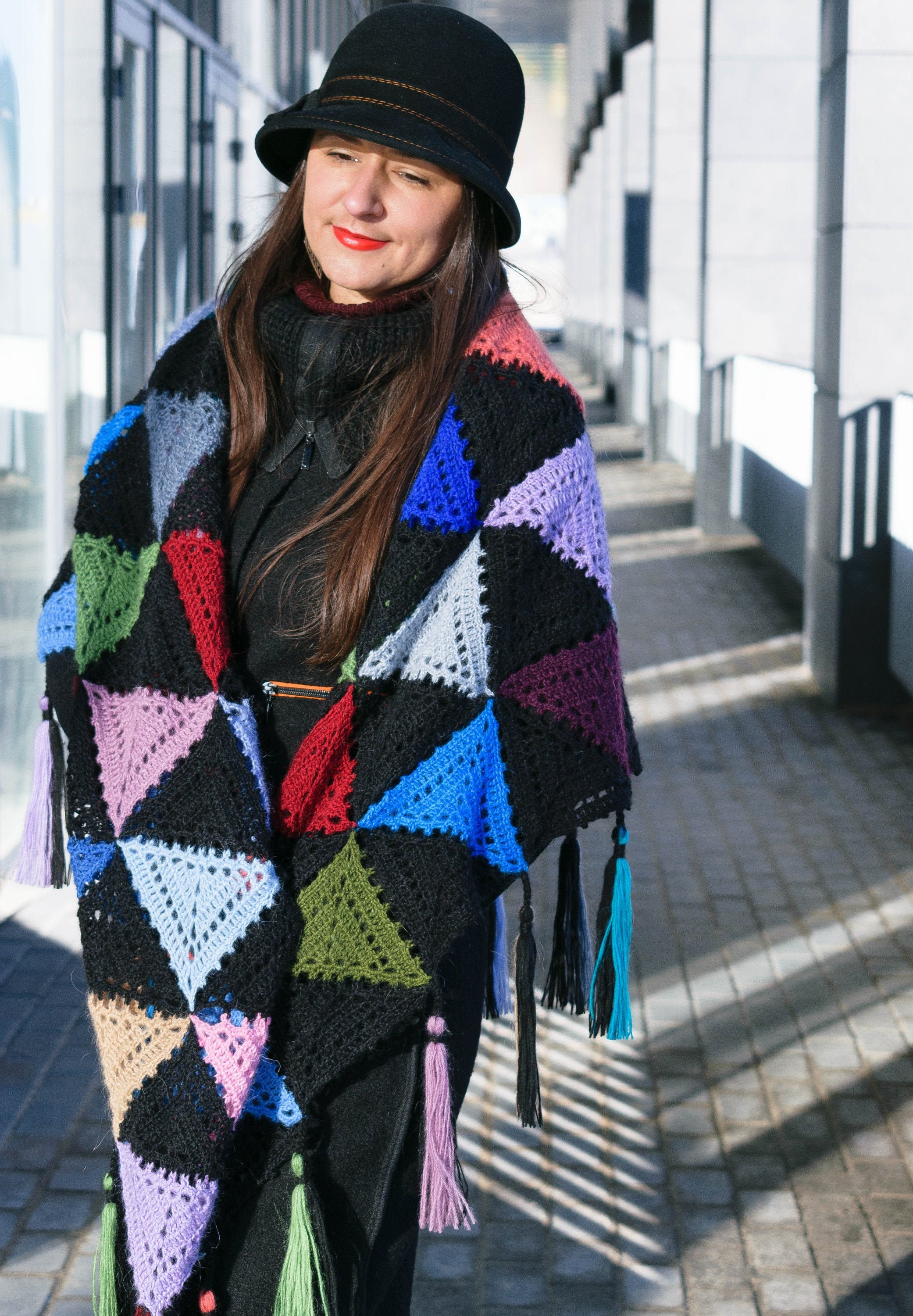 small triangular shawl