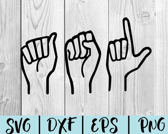 Sign Language Svg Etsy