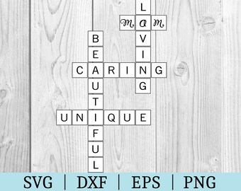 Download Mom Crossword Etsy