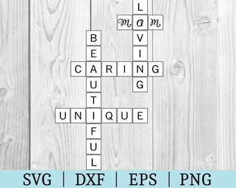 Free Free Mother&#039;s Day Crossword Svg 68 SVG PNG EPS DXF File