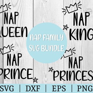 Nap Queen Bundel SVG | Vector Clipart | Bestand | knippen | familiebestand Svg Dxf Eps Png | Bestand voor Silhouette | Directe download | Grappige Svg