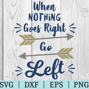 Als er niets goed gaat svg | Quote Clipart | Bestands | knippen | Svg Dxf Eps Png | Bestand voor silhouetten | Direct downloaden