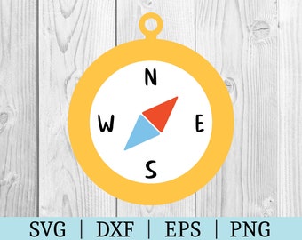 Compass SVG | Vector Clipart | Cut File | Nautical File | Svg Dxf Eps Png | File for Silhouette | Instant Download
