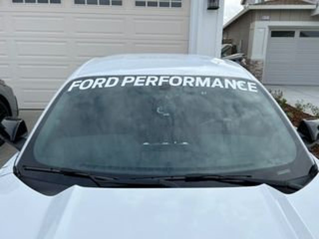 Custom Text Vinyl Car Windshield Banner Etsy