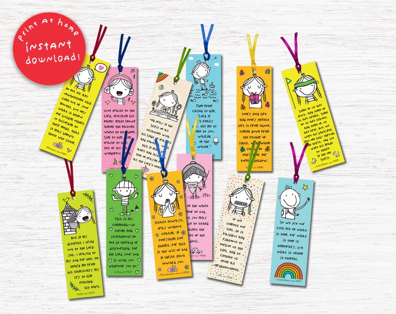 affirmation christian bookmarks printable bookmarks cute