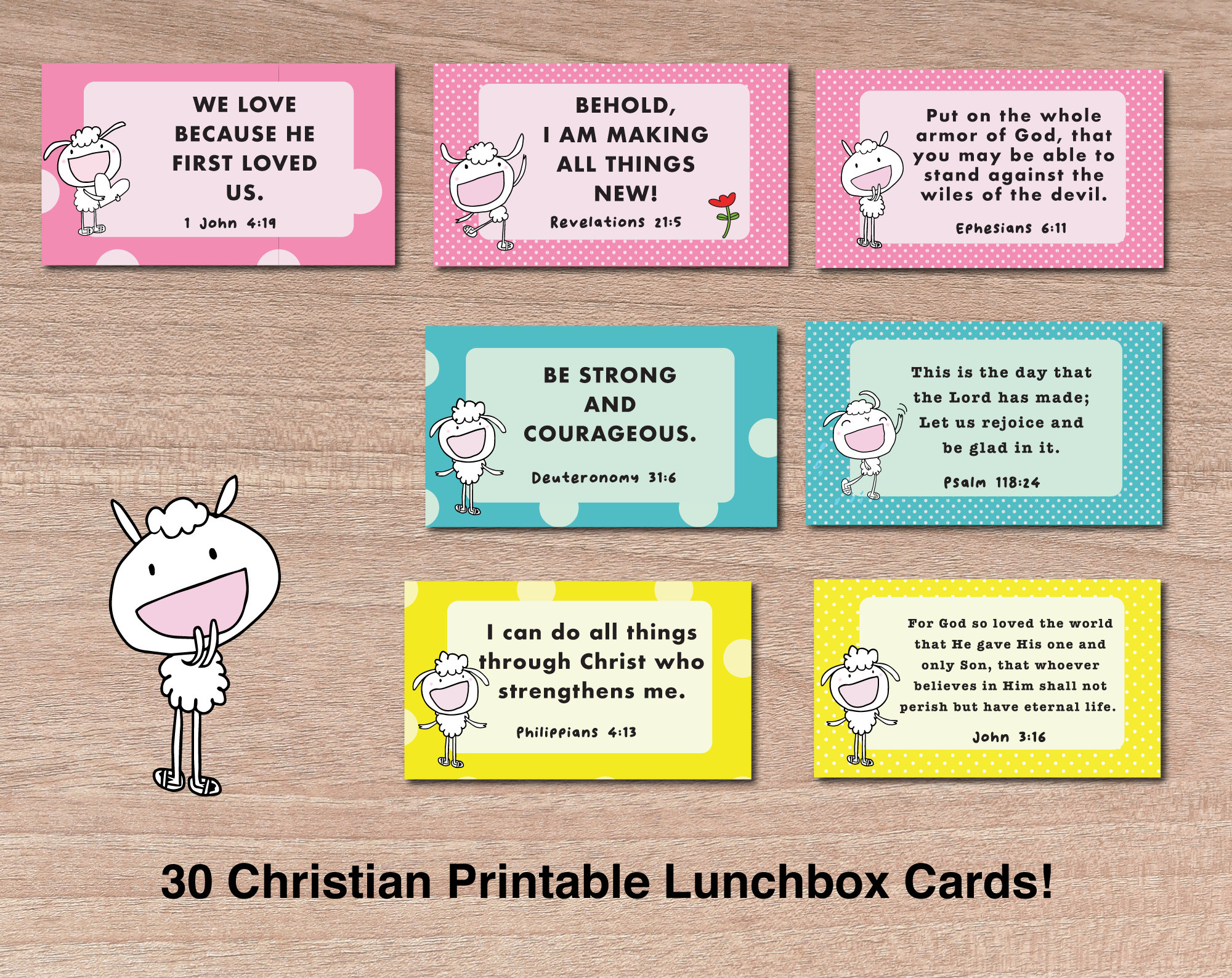 Printable Affirmation Cards Kids Scripture Cards Self Affirmation Cards  Download Prayer Cards Scripture Pocket Cards Christian Lunchbox - Etsy  Israel