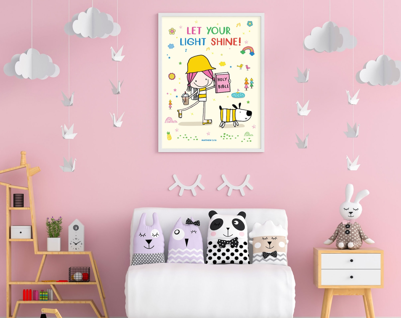 Nursery Wall Art Christian Prints Christian Wall Art Christian Kids