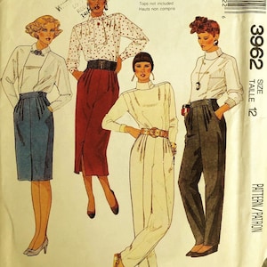 High Waist Trousers -  Canada