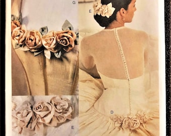 Vintage 1970/'s Uncut and unused Vogue Fabric Flower Pattern