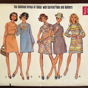 50s mesh yoke flounce sleeve dress outlet