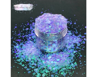 Chunky Mix Glitter-Color Shifting- "Mermaid Scales"