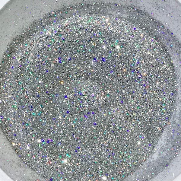 Holographic Ultra Fine Silver Glitter•”Fancy Pants”