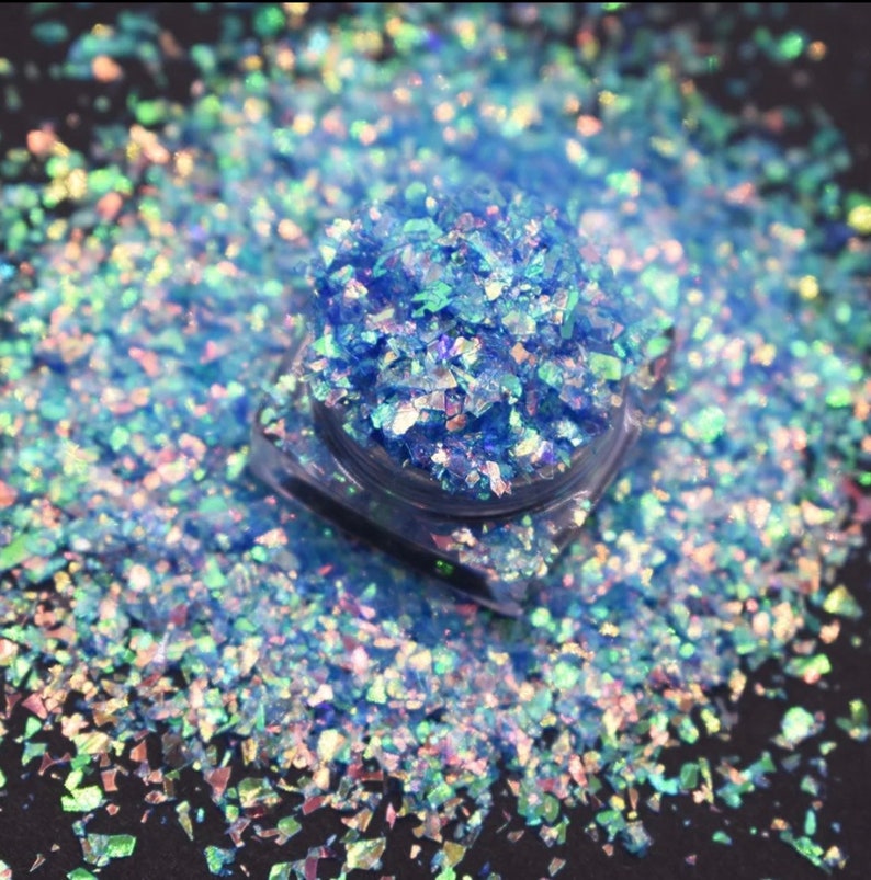 Irregular Cut Glitter rock Candy Etsy