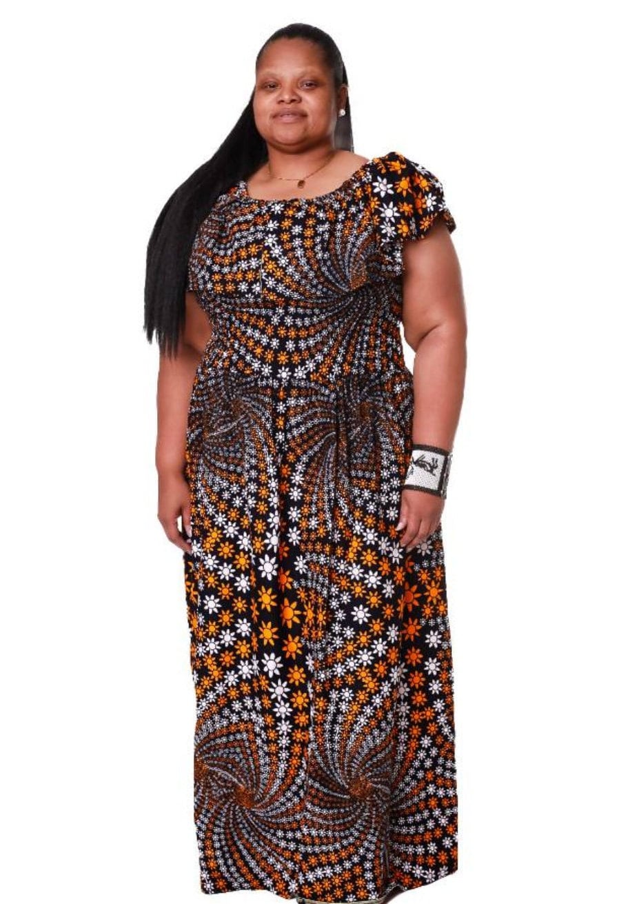 Kitenge fashion cheap long dresses