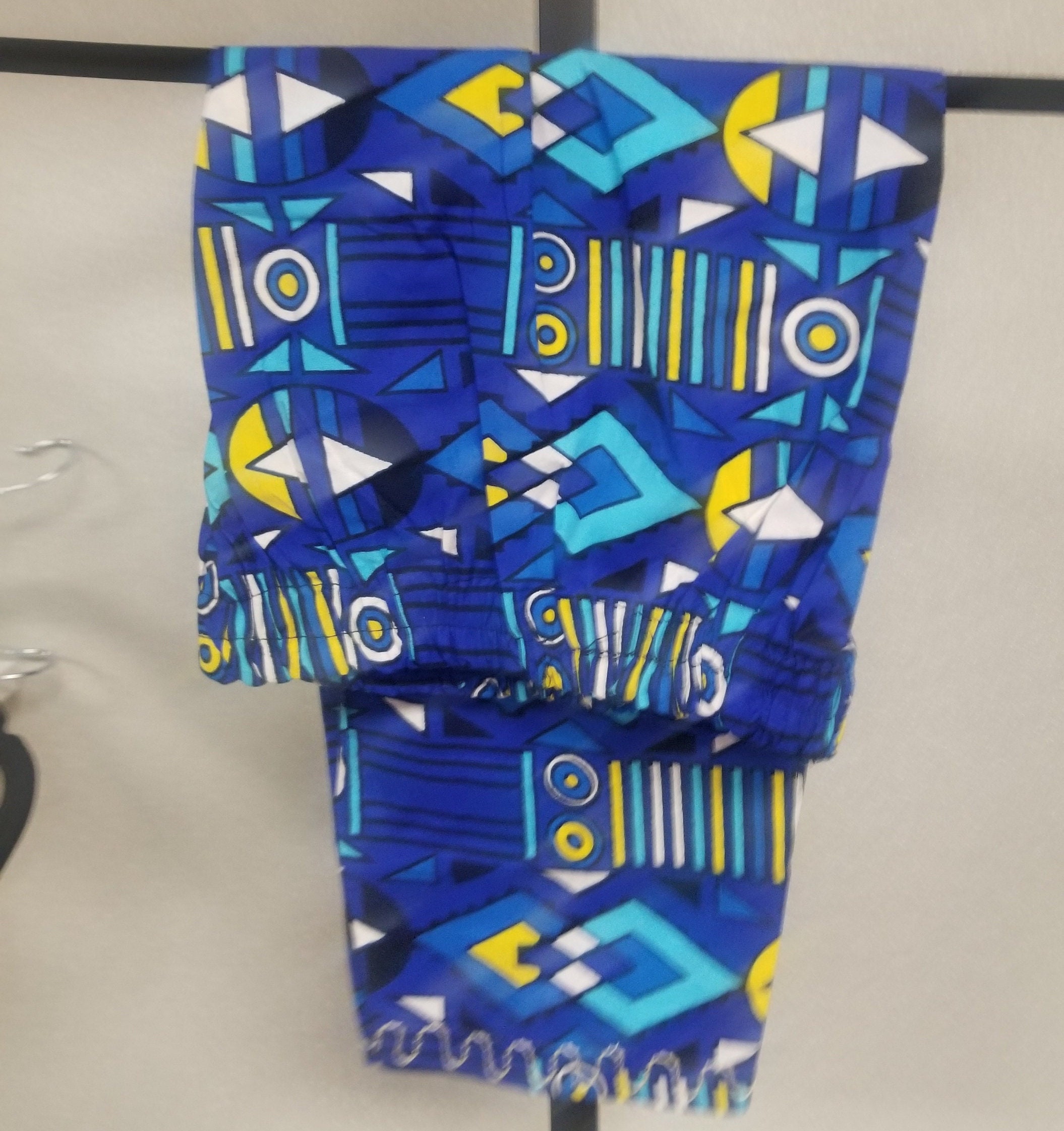 African Kitenge. Boy's Suit. Kitenge Patterned Kids Shirt Etsy