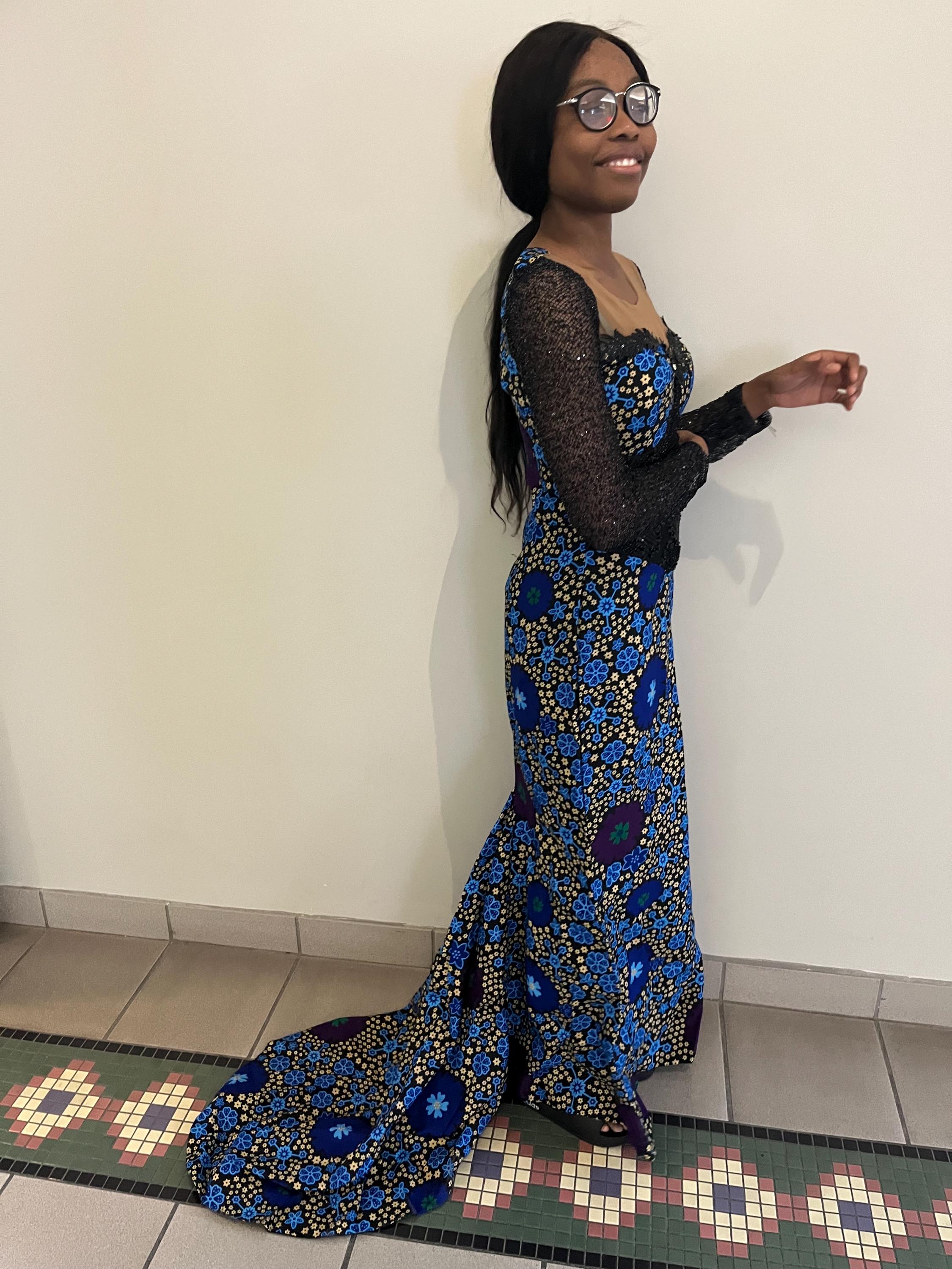 mermaid kitenge dresses African Mermaid Dress. Kitenge Patterned Women Dress
