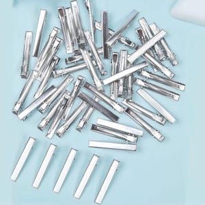Alligator Clips, Alligator Clip Hair, Alligator Hair Bow Making, Alligator Hair Accessories, Silver Alligator Hair Clip, Finding Hair Bow