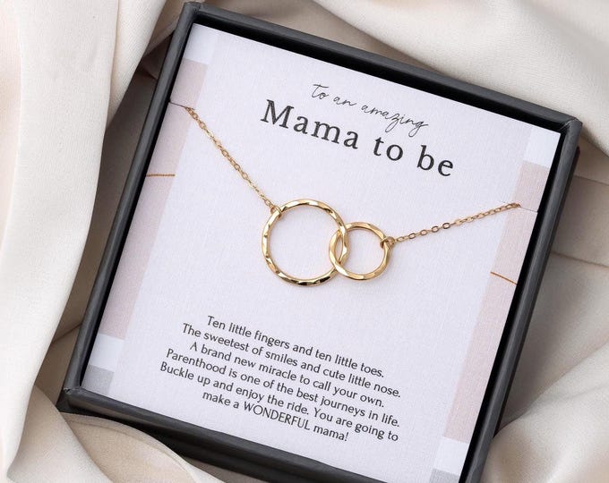 First Time Mom Gift, New Mom Gift Jewelry, Gift for New Mom Necklace, New mommy Gift for first Mother's day, Pregnancy jewelry necklace