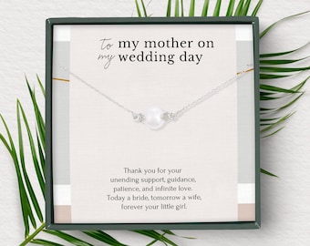 Gift for mom on wedding day, today a bride tomorrow a wife wedding gift, mother of the bride gift from daughter, thank you mom wedding gift