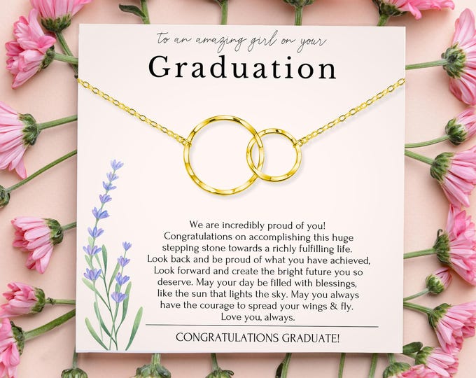 Graduation jewelry | Necklaces for women | Graduation gift for her | College graduation gift | High school graduation gifts